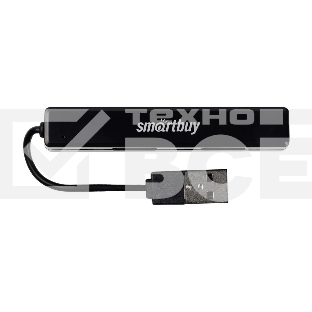 USB-хаб Smartbuy (SBHA-408-K) 4 порта черный