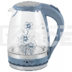 Чайник электрический Energy E-279 стеклянный, 1.5л, синий,1850-2200 Вт, (в уп. 6 шт), фото 1