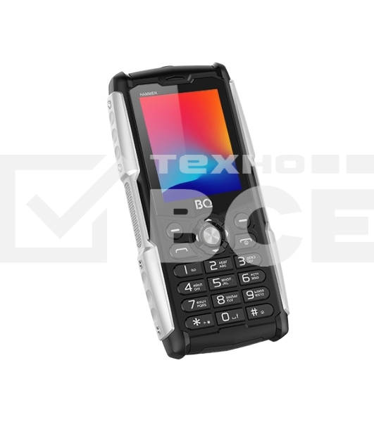 Мобильный телефон BQ 2449 Haммer черный