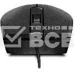 Мышь проводная SVEN RX-30 черный, 1000 dpi, USB, кнопки - 3, фото4