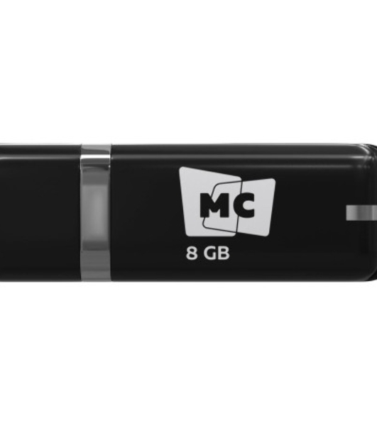 Флешка USB MORE CHOICE МФБ8 Black (4620202558824), 8GB, USB 3.0, R/W 25/15, черный