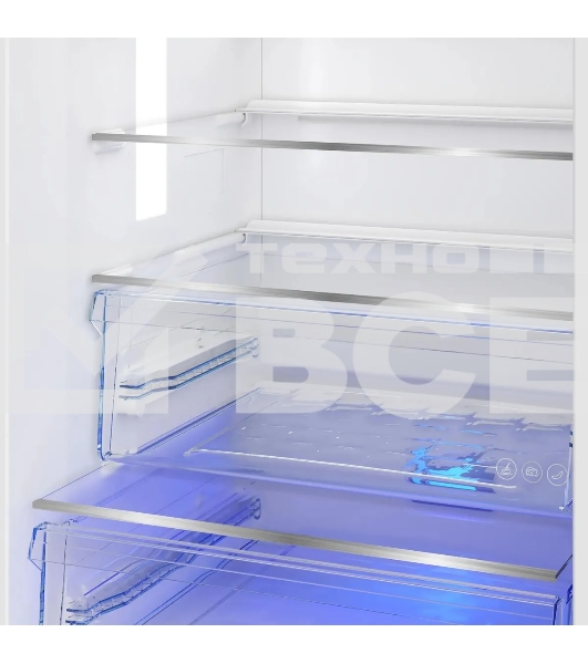Холодильник Beko B3RCNK402HW белый двухкамерный 257/100л морозилка снизу
