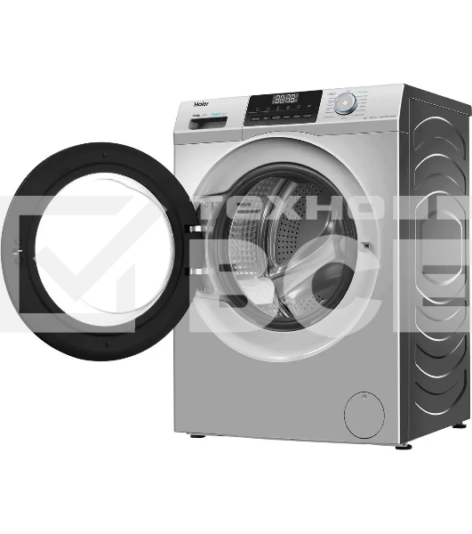 Стиральная машина Haier HW90-BP14929BS серебристый, загрузка фронтальная 9 кг, 1400 об/мин, класс: A+++