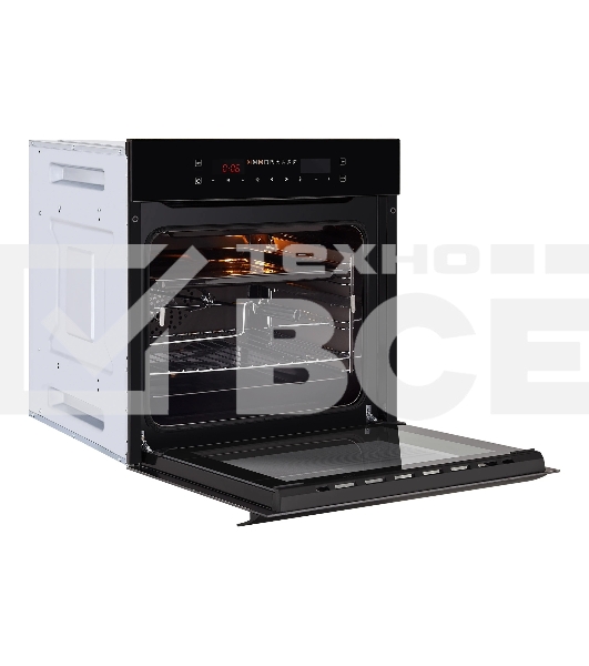 Электрический духовой шкаф HIBERG VM 6192 B, встраиваемый