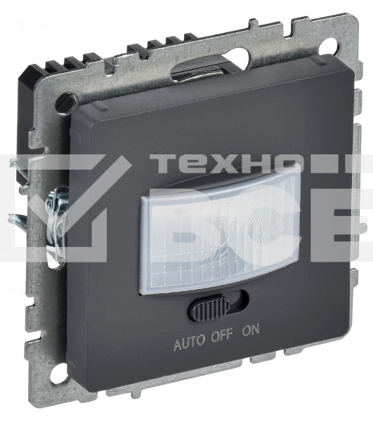 Датчик движения IEK BRITE ДС10-1-БрГ BASE графит