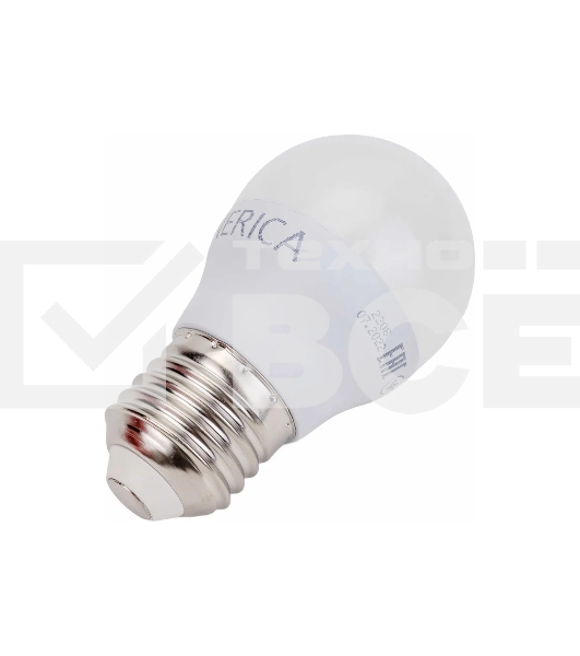 Лампа светодиодная GENERICA LL-G45-12-230-30-E27-G G45 12 Вт шар 3000К E27 230В