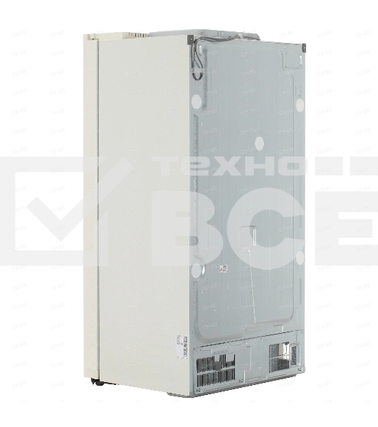 Холодильник LG GC-B257KEHW бежевый двухкамерный 422/206 л., морозилка сбоку, No Frost, Side by Side