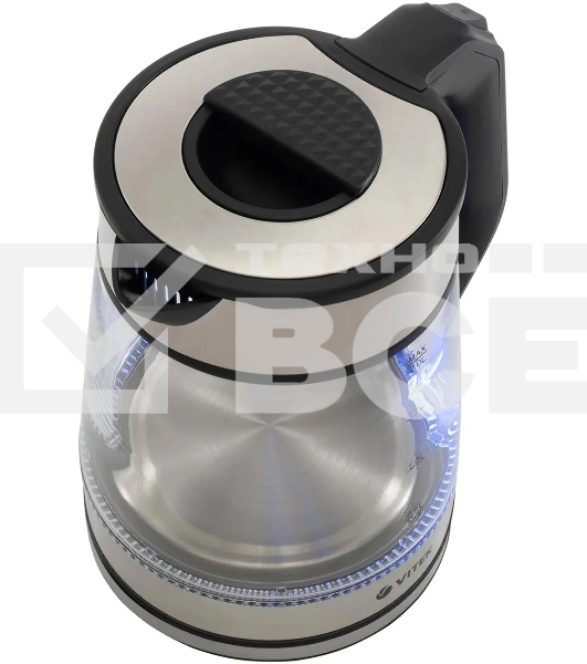 Чайник Vitek VT-1176 черный 2200W 1.7л