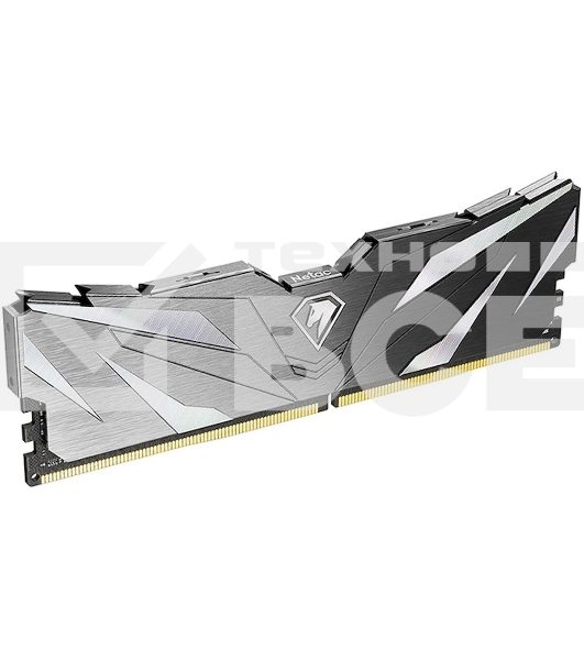 Оперативная память NETAC, DDR4, 32GB (2x16GB), 3200MHz, CL16, DIMM, с радиаторами, черный