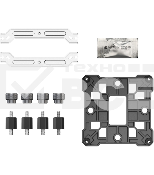 Кулер Cooler ID-Cooling SE-903-XT V2 ARGb LGA1851/1700/1200/115X/AM5/AM4 (TDP 150W, PWM, 3 тепл.трубки прямого контакта, FAN 100мм, Addressable RGb LED) RET