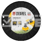 Леска для триммера Denzel двухкомпонентная, квадрат, 2,0 мм х 251 м, на DIN катушке EXTRA CORD, фото2