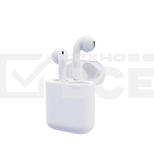 Наушники TWS Maxvi MHF-104BT белый, вкладыши, Bluetooth, сенсорное управление, до 4 ч