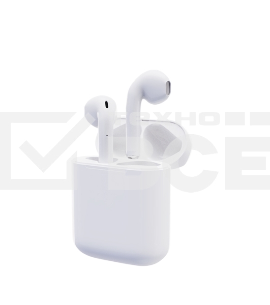 Наушники TWS Maxvi MHF-104BT белый, вкладыши, Bluetooth, сенсорное управление, до 4 ч