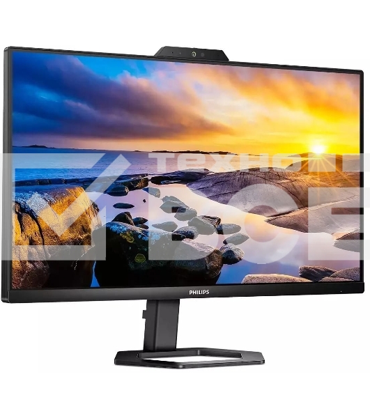 Монитор 23.8' Philips 24E1N5300HE IPS 1920x1080, 75 Гц, 4 мс, 16:9, 300 кд/м2, 1хHDMI, 1хDP, 5xUSB, черный