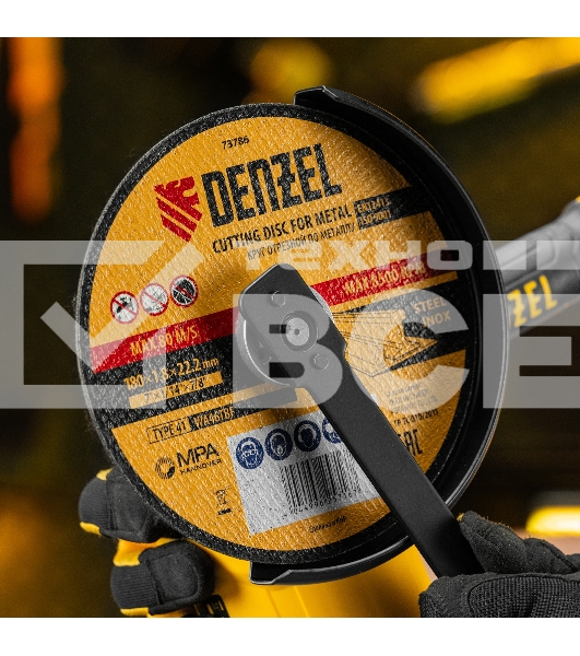 Круг отрезной по металлу Denzel WA46TBF 180 х 1,8 х 22,2 мм