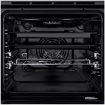 Шкаф духовой электрический Maunfeld EOEH.5811B, встраиваемый, 59л, дверца с 2 стеклами, черный, фото9