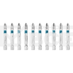 Бита Gross PZ2х50мм, сталь S2, шестигр., 10 шт.