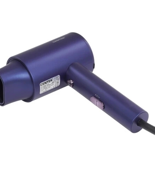 Фен Centek CT-2204 синий, 2000 Вт, ионизация