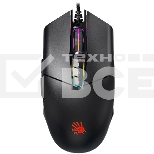 Мышь проводная A4Tech Bloody P91s черный, 8000 dpi, USB, кнопки - 8