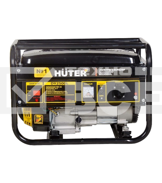 Электрогенератор бензиновый Huter DY2500L, 2.2 кВт, 66 дБ, 38.3 кг