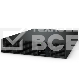 Источник бесперебойного питания Online CyberPower OL3000ERTXL2U 3000VA/2700W USB/RS-232/Dry/EPO/SNMPslot/RJ11/45/ВБМ (8 IEC С13, 1 IEC C19)
