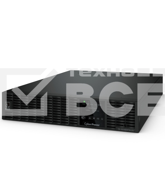 Источник бесперебойного питания Online CyberPower OL3000ERTXL2U 3000VA/2700W USB/RS-232/Dry/EPO/SNMPslot/RJ11/45/ВБМ (8 IEC С13, 1 IEC C19)
