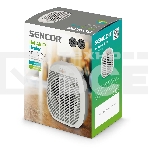 Тепловентилятор Sencor SFH 7017WH, белый, 2000 Вт, 20 м2, термостат, фото2