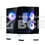 Компьютерный корпус ZALMAN P30 BW, MATX, BLACK/WHITE, WINDOW, 2x3.5