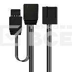 Вентилятор для корпуса Alseye Halo 4.0-W kit (3шт.) белый, 120 мм, 1300 об/мин, 24.8 дБ, 4 pin, фото2