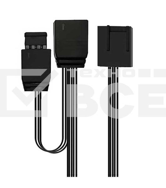 Вентилятор для корпуса Alseye Halo 4.0-W kit (3шт.) белый, 120 мм, 1300 об/мин, 24.8 дБ, 4 pin