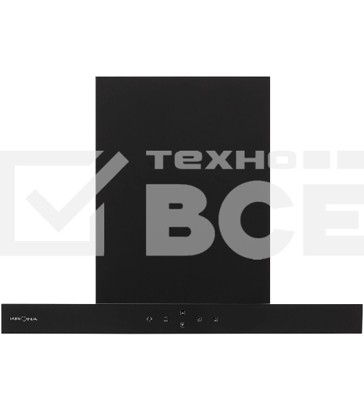 Вытяжка кухонная Krona ONYX 600 GLASS BLACK S