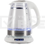 Чайник электрический Hyundai HYK-G5507 1.7л. 2200Вт белый/серебристый корпус: стекло, фото7