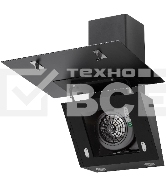 Вытяжка Krona BELINDA 600 black SGC