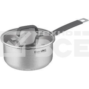 Ковш Rondell Normanne RDS-1812 1.3л. d=16см (с крышкой) стальной