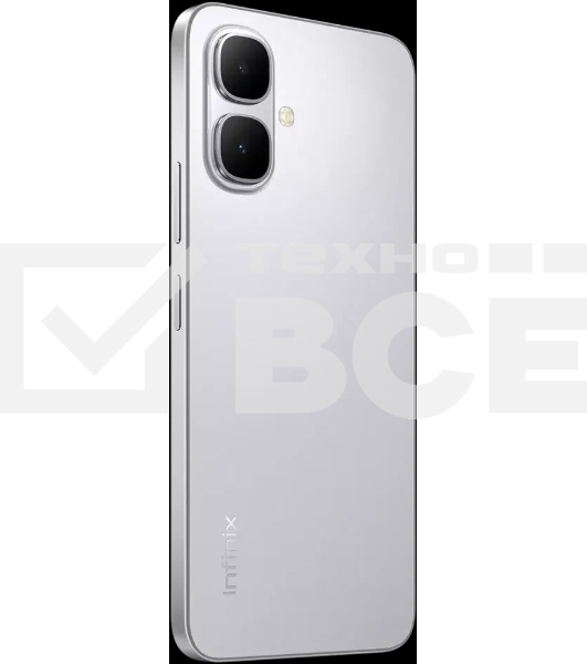 Смартфон Infinix SMART 10 4/128Gb серебристый