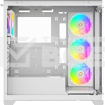Компьютерный корпус Ocypus Gaммa C72 WH ARGB ATX/win/white/4 ARGB fans/no PSU/Tempered Glass, фото4