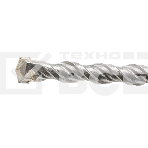 Бур по бетону Denzel двойная спираль, Cobalt W-tip, 12x460 мм, SDS PLUS, фото6