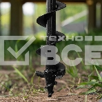 Шнек для грунта Denzel ER-80, диаметр 80 мм, длина 800 мм, соединение 20 мм, съемный нож, фото6