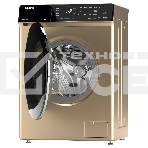 Стиральная машина Hiberg i-DDQ9-712 G класс: A+++ загр.фронтальная макс.:7кг золотистый инвертор, фото2