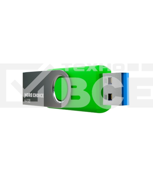 Флешка USB More Choice MF64-4 USB 64Gb 2.0 зеленый