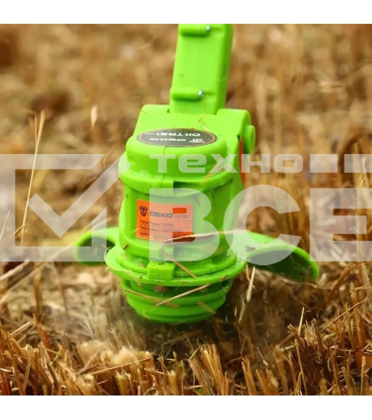 Триммер электрический Deko DKTR21 аккум. реж.эл.:нож