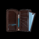 Мультипортмоне Piquadro Blue Square PP3246B2/MO коричневый натур.кожа, фото2