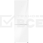 Холодильник Maunfeld MFF185NFW белый глянц. двухкамерный 211/104л морозилка снизу, No Frost, фото 1