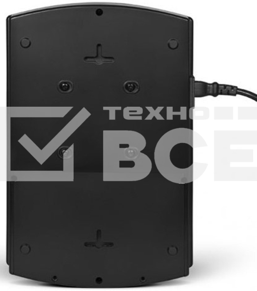 Источник бесперебойного питания SVEN UP-L1000E 1000VA/500W (6 розеток: 3х UPS/сетевой фильтр+3 x сетевой фильтр)