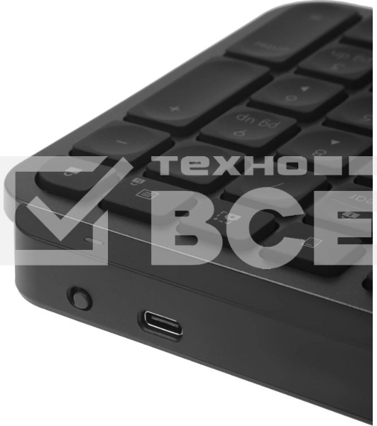 Клавиатура беспроводная Logitech MX Keys S (920-011600) графит