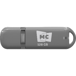 Флешка USB MORE CHOICE МФБ128 Grey (4620202558794), 128GB, USB 2.0, R/W 15/8, серый