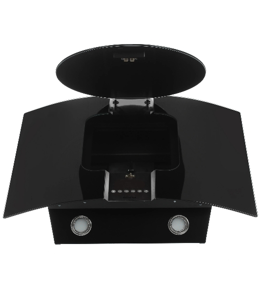 Вытяжка наклонная Elikor Графит 80Н-700-Э4Д черный, 80 см, 700 куб. м/ч, 52 дБ