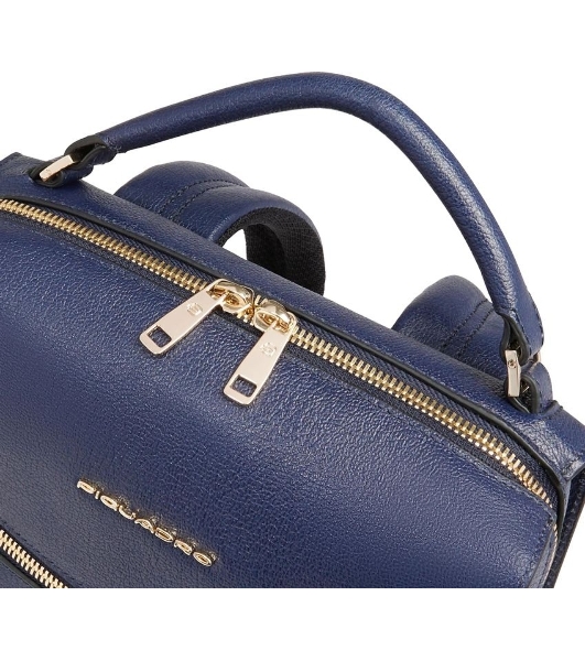 Рюкзак женский Piquadro Patricia CA6771W140/BLU темно-синий кожа