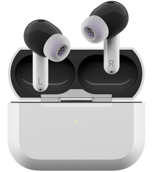 Беспроводные наушники Яндекс Дропс с Алисой AI,TWS, ANC, IP54,YNDX-00150WHT белые