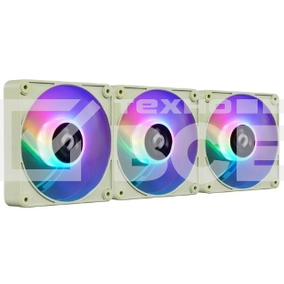 Комплект вентиляторов для корпуса Thermaltake CT120 EX Reverse ARGB Sync (3 шт.) зеленый, 120 мм, 2000 об/мин, 31.2 дБ, 4 pin